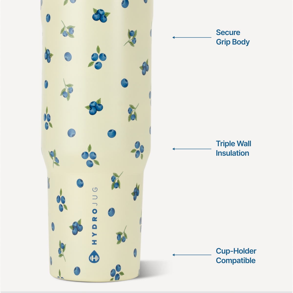 Freshly Pick'd HydroJug 32 oz Sport Water Bottle