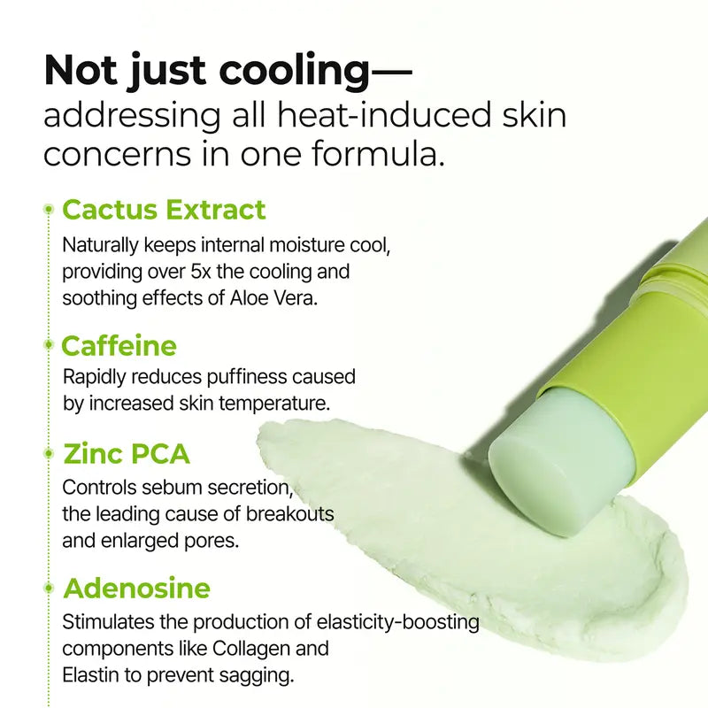 [Dr.Melaxin Official] CACTOX PORE RELIEF MULTI BALM with Cactus Cooling Reduce Puffiness & Pore Tightening for Visible Pore Care Skin Repair