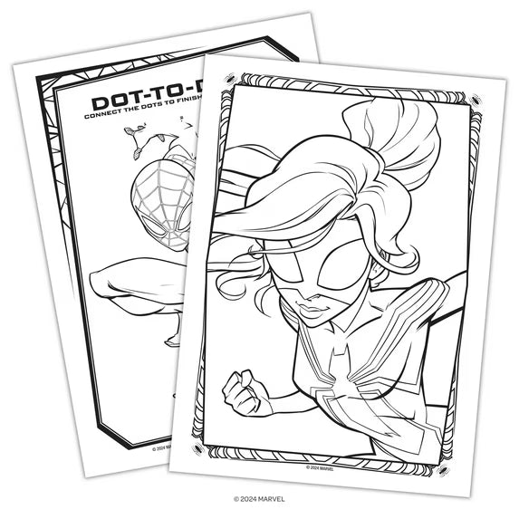 Marvel Spider-Man 48 Page Coloring and Activity Book by Bendon