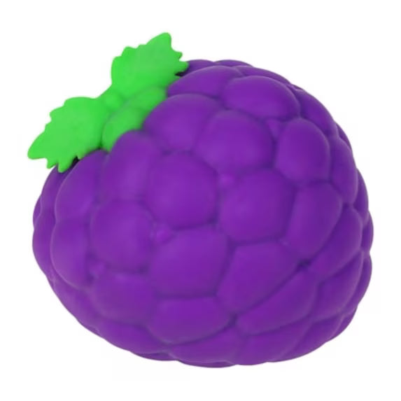 Scented Grapes Jumbo Viral Squishy 6" Purple Grape Slow Rebound Stress Relief Fidget Toy - Giant Fruit-Shaped Sensory Toy for Kids and Adults