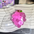 Squishy Grape Fidget Toy - Stress Relief Slow Rising Sensory Squeeze Toy