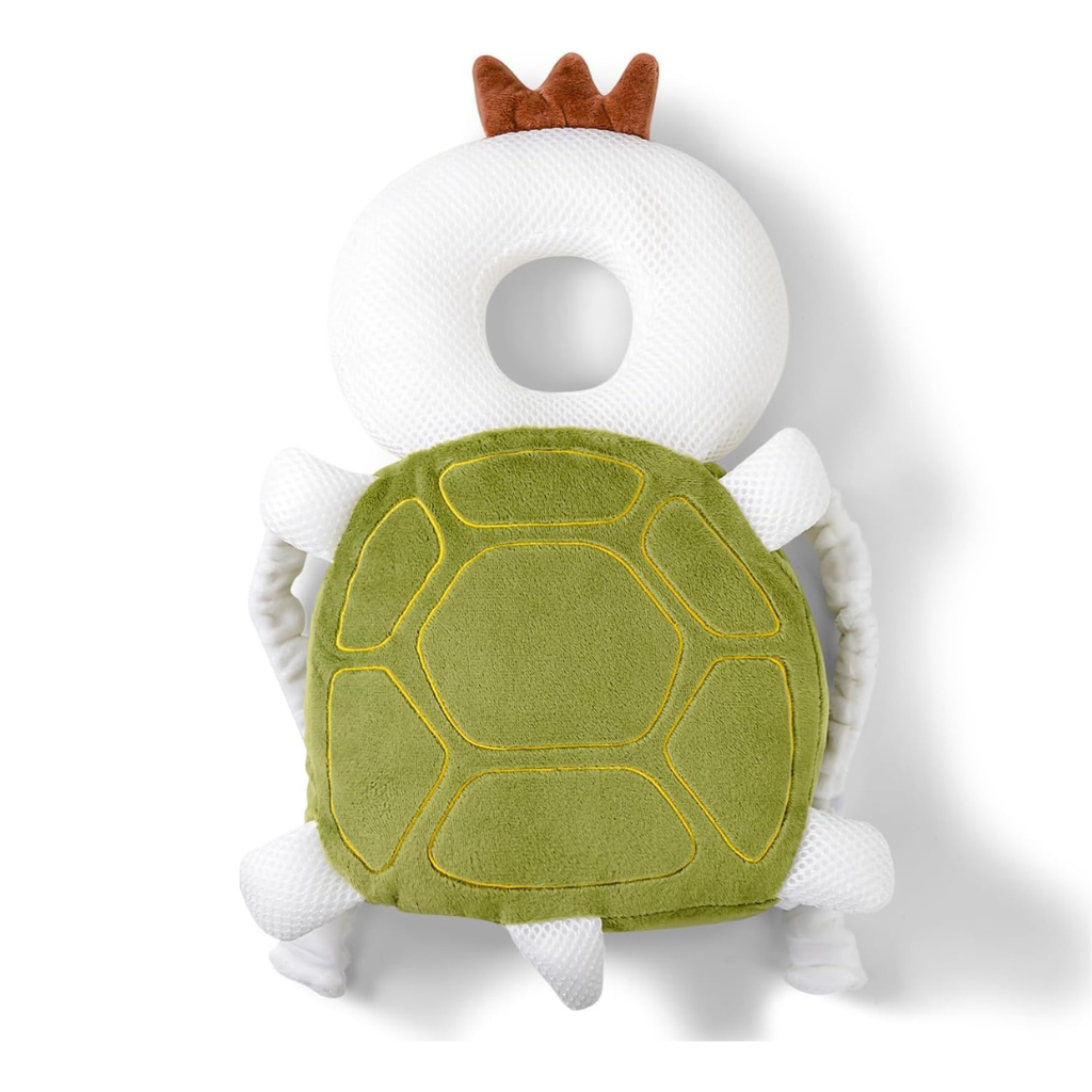 Baby Turtle Head Protector Backpack | Toddler Safety Cushion