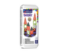 MAGNA-TILES microMAGS 24-Piece Spooky Travel Set, The Original Magnetic Building Brand